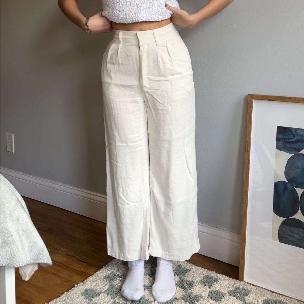 Abercrombie linen trousers